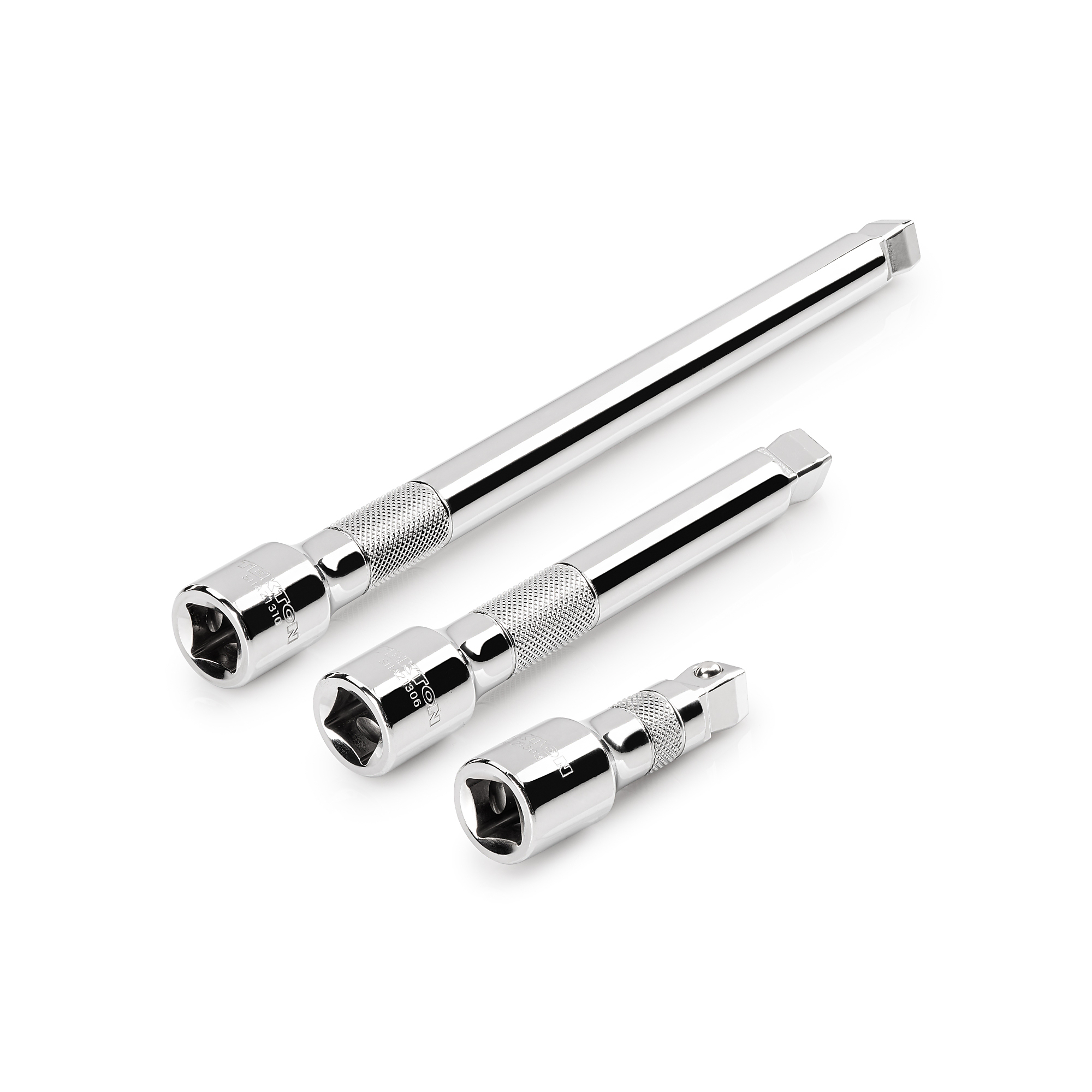 TEKTON 1/2 Inch Drive Wobble Extension Set, 3-Piece (3, 6, 10 in.) | SHA92015